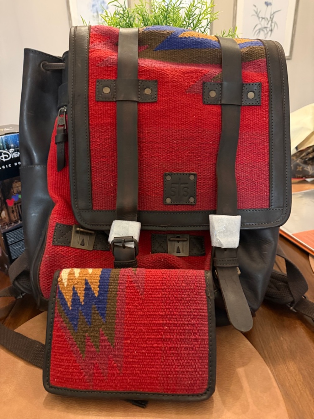 Brand New STS Ranchwear set, Aztec Backpack and passport holder